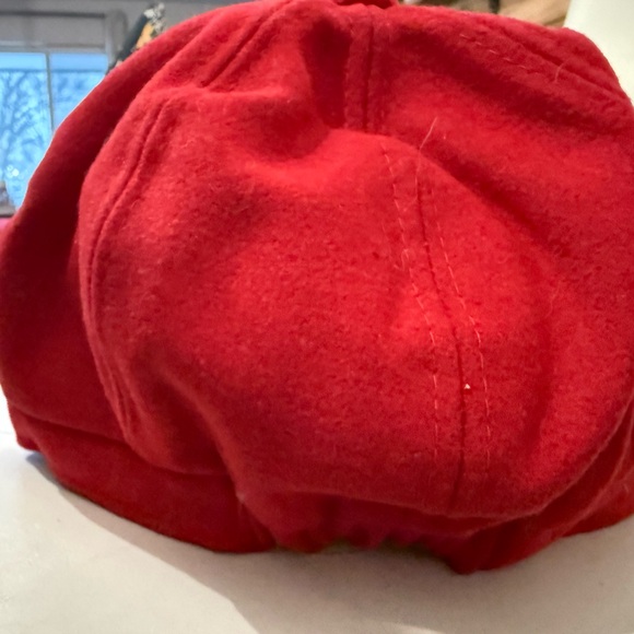 Red Raspberry Newsboy Hat - Picture 4 of 9